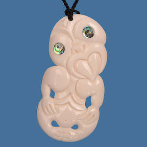 Special Bone Carvings: Large Bone Tiki