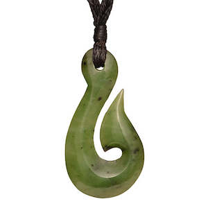 Jade Pendants: Jade Fish Hook Pendant