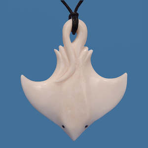 Bone Stingray Pendant