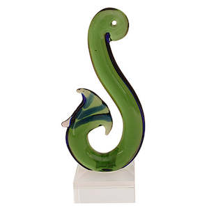 Glass Art: Glass Hook Ornament