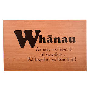 Canvas Prints: Canvas Whanau Print