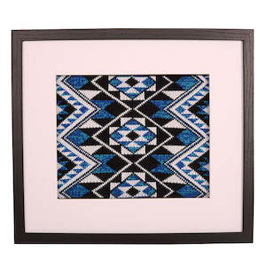 Framed Taniko Band Blue
