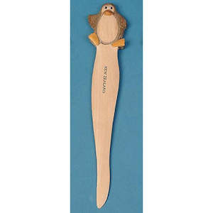 Wooden Penguin Letter Opener