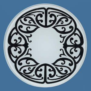 Coasters: Glass Kowhaiwhai Coaster Set
