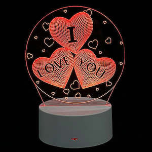 Other All: Heart Design LED Night Light