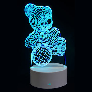 Led Night Lights: LED Night Light - Teddy Bear