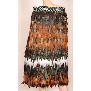 Full Length Maori Feather Korowai: Korowai - Ruru