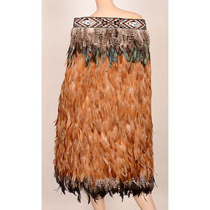 Full Length Maori Feather Korowai: Korowai - Patiki