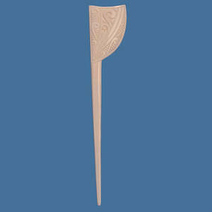 Bone Koru Echo Hair Pin