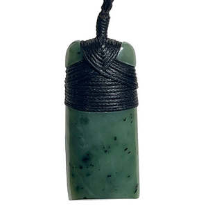 Greenstone Pendants: Greenstone 50mm Toki