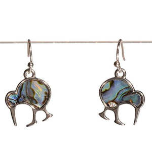 Paua Kiwi Earrings