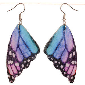 Ceramics: Pastel Butterfly Earrings