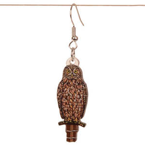 Ceramics: Morepork Earring