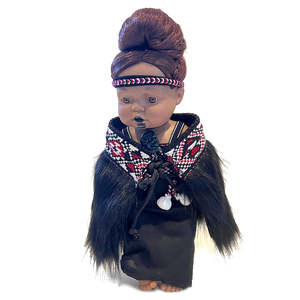 Mãori  Doll with Red Band