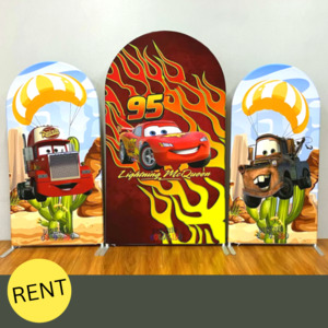 Cars Arch Backdrop