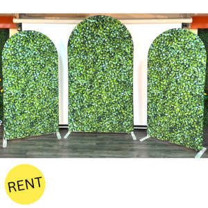Leaves Arch Backdrop