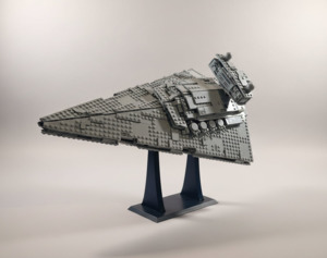Display stand for LEGO® sets (Medium-Large/45° Angle)