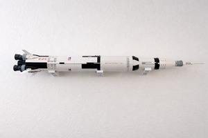 Wall Mount for Saturn V (Horizontal)