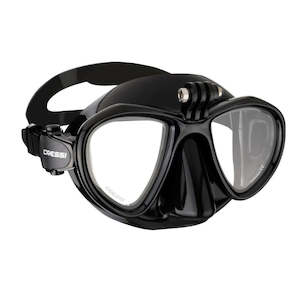 Freediving Masks: Cressi Metis Action Mask with Go Pro Mount