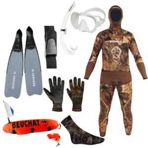 Freediver Camo Package Sport Fins