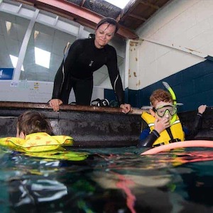 Diving Courses: Kids Learn to Snorkel Course