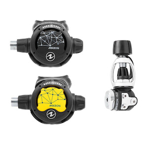 Aqualung Mikron regulator with Octi