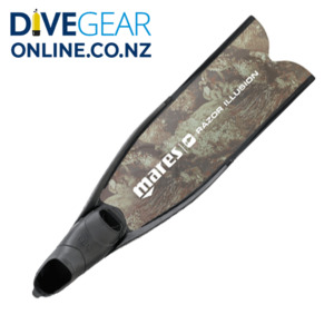 Freediving Fins: Mares Razor Illusion Fibreglass Free dive fins