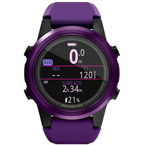 Freediving Watches Computers: Shearwater Tern TX Purple - Limited Edition