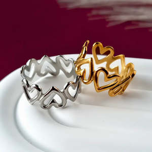 Rings: My Forever Love Adjustable Ring - Gold or Silver