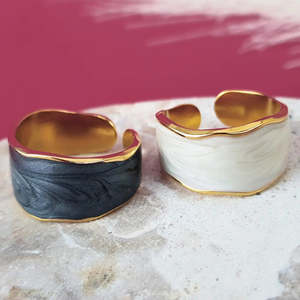Timeless Elegance Open Ring - Gold