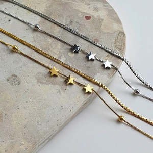 Necklaces: 3 Wishes Necklace - Gold or Silver