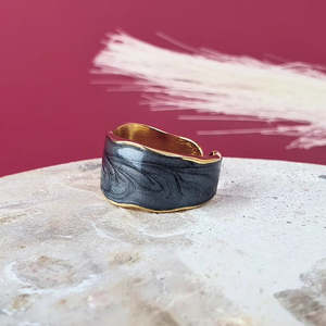 Timeless Elegance Open Ring - Gold
