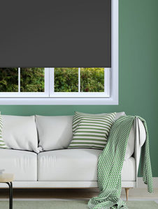 Products: Charm Roller Blind – Charcoal – DIY Online