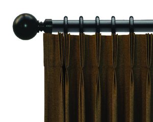 Products: Admire Black Painted 22/25mm Expandable Rod Set with Ball Finial – 120 – 210cm – DIY Online
