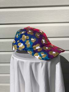 Rainbow Gold Leopard - Cap