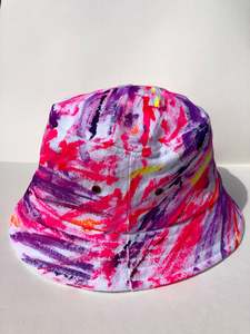 Dizzie Bucket Hats: Sour Candy- 100% Heavy Brushed Cotton Bucket Hat