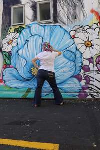 Stripe Jeans size 14