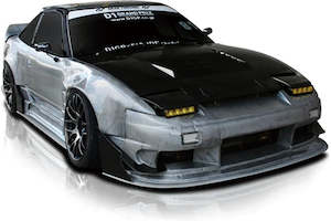 Side Skirts - Nissan 180SX Fujin Kit