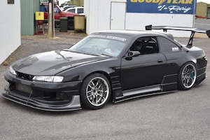 Origin Labo: Side Skirts - Nissan Silvia S14 (Kouki) Racing Line Kit