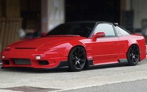 Origin Labo: Side Skirts - Nissan 180SX Racing Line Kit - Type 1