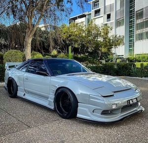 Side Skirts - Nissan 180SX Racing Line Kit - Type 2