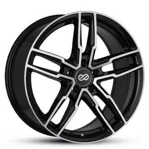 Mags: ENKEI SS05 20x8.5 5/114.3  38 GLOSS BLACK FP