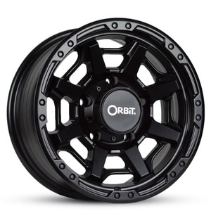 ORBIT SPIDER 15x7 5/139.7  0 SATIN BLACK