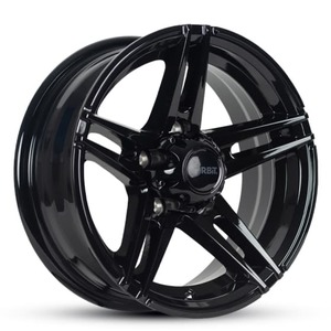 ORBIT DURON 14x5.5 5/114.3  0 GLOSS BLACK