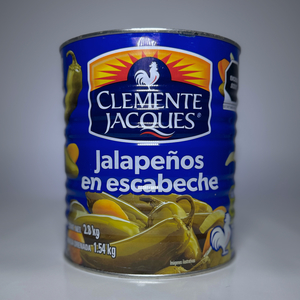 Whole jalapeños chilis 2.8kg can