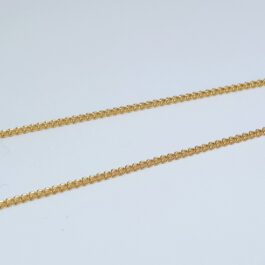 9ct Gold 3 stone Ruby pendant