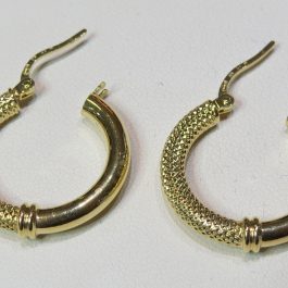 Products: 9ct Yellow Gold Hoop Earrings