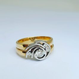 9ct Gold Diamond Solitaire Ring