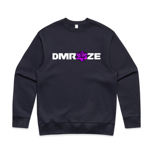 Crew Neck Sweaters New Dmroze Design: DMROZE MEN'S DARK COLOURED PRINTED CREW NECKS