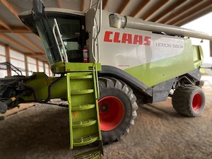 Claas Lexion 580+ Hybrid